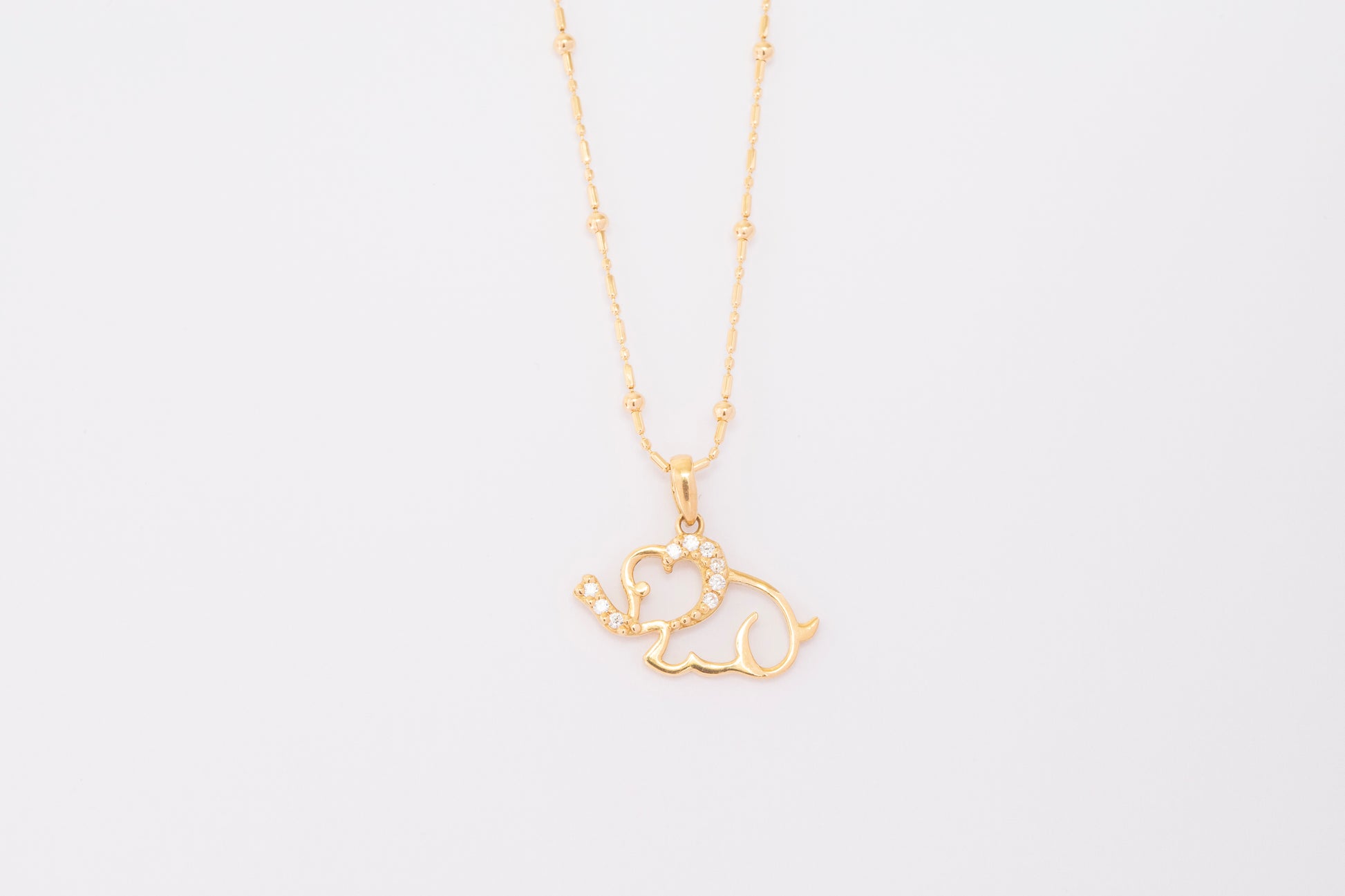 DIJE CORAZÓN ELEFANTE
