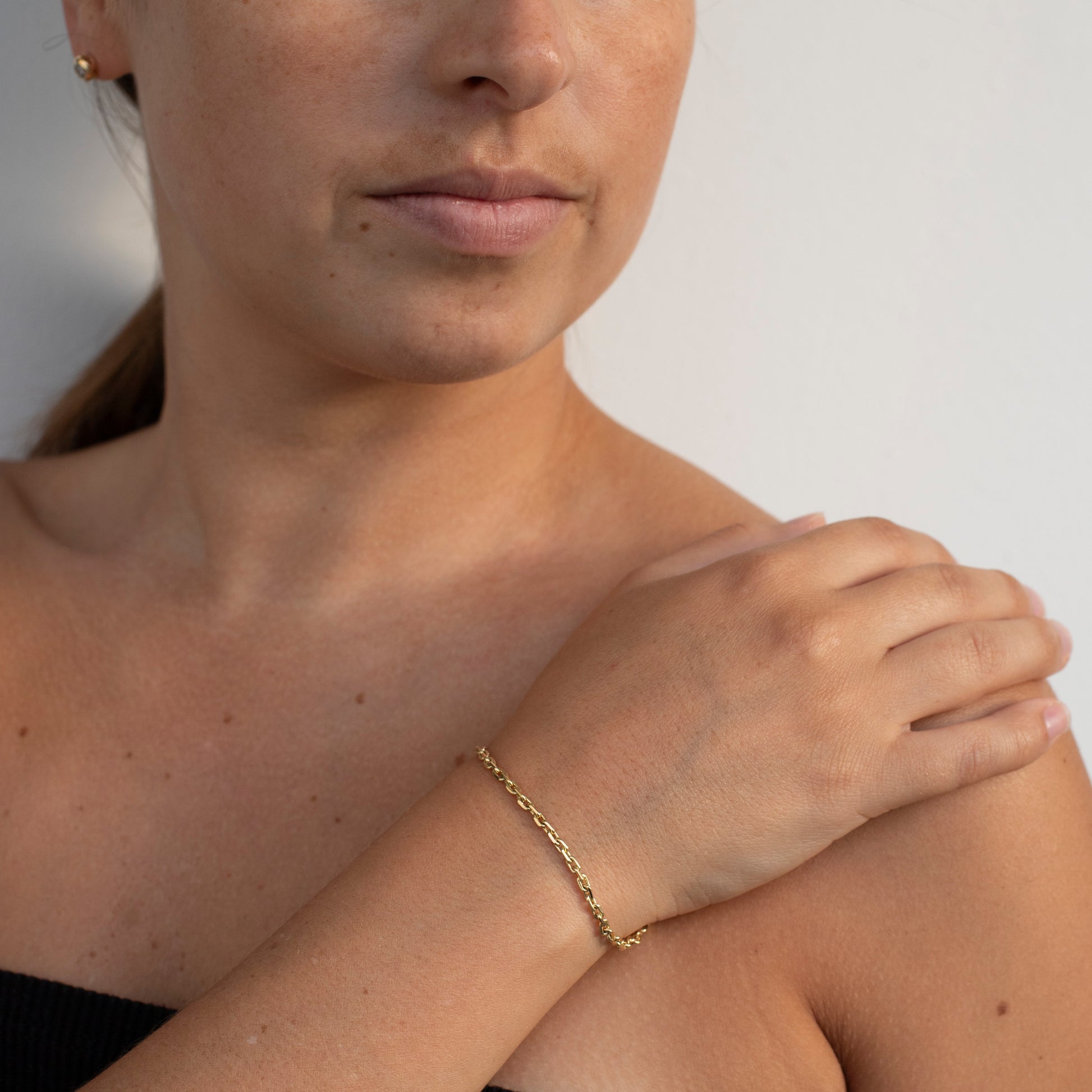 PULSERA MINI ESLABONES ALARGADOS