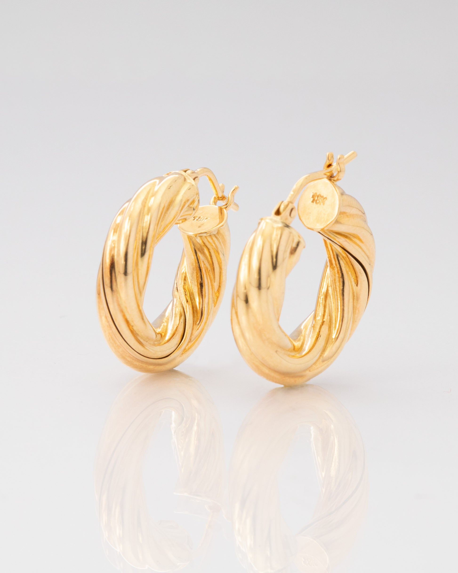 Argollas Bold Torsade