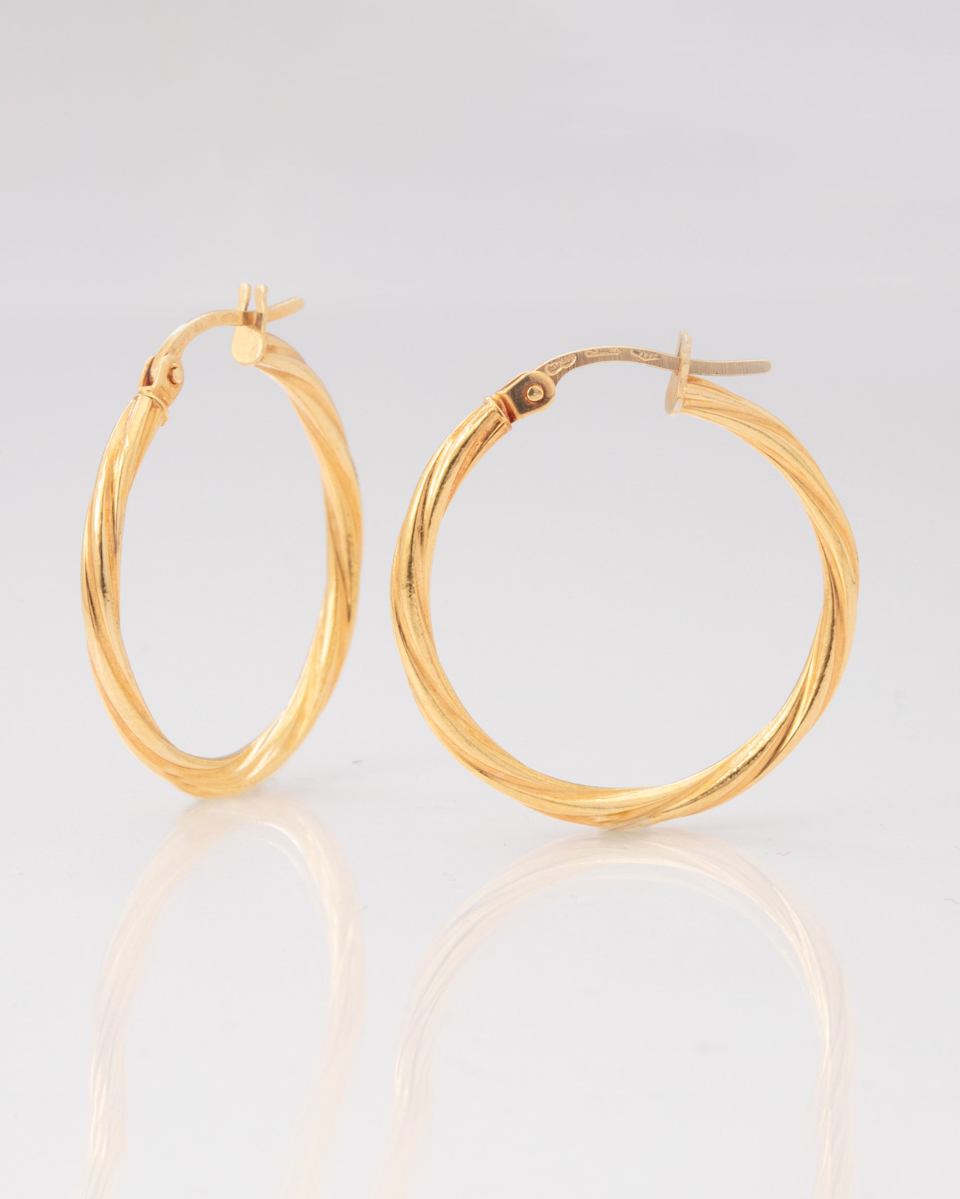 Argollas Super Fine Torsade