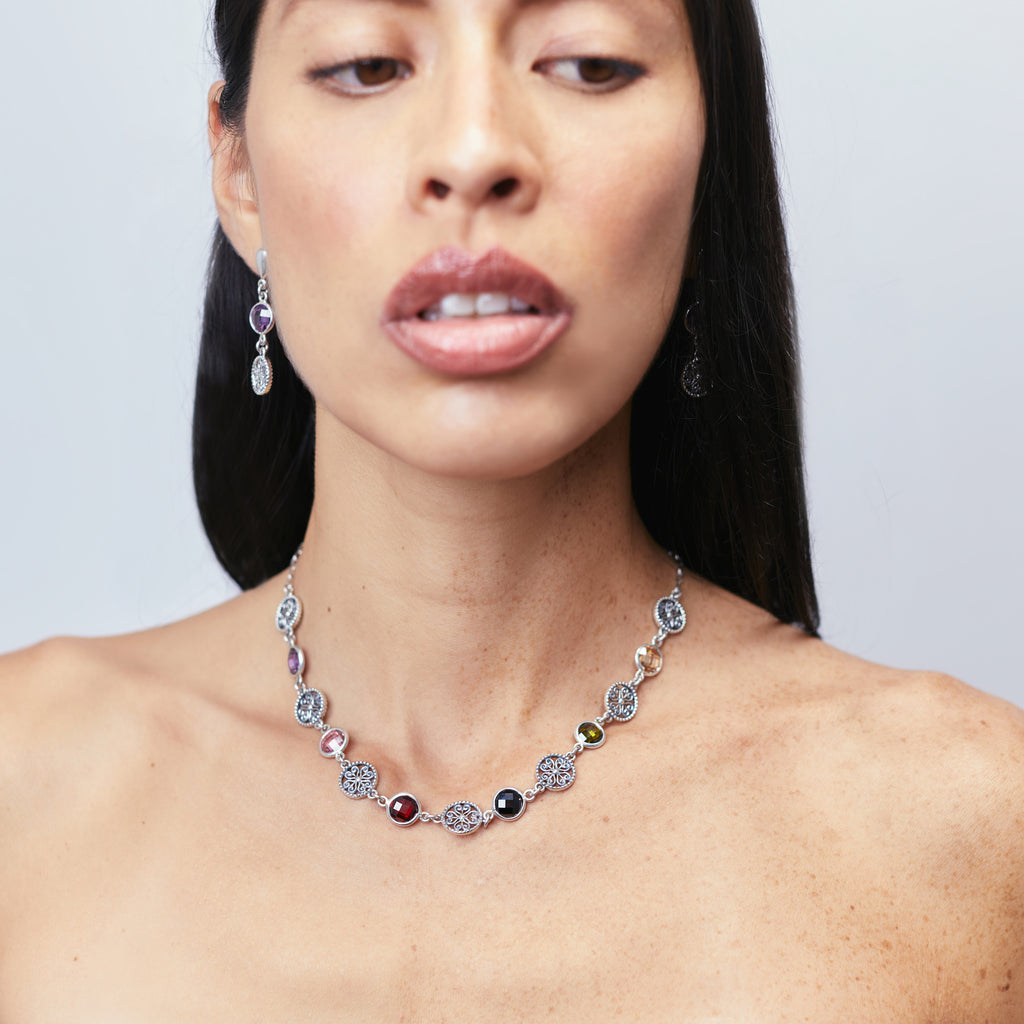 AMETHYST CIRCONIA SET